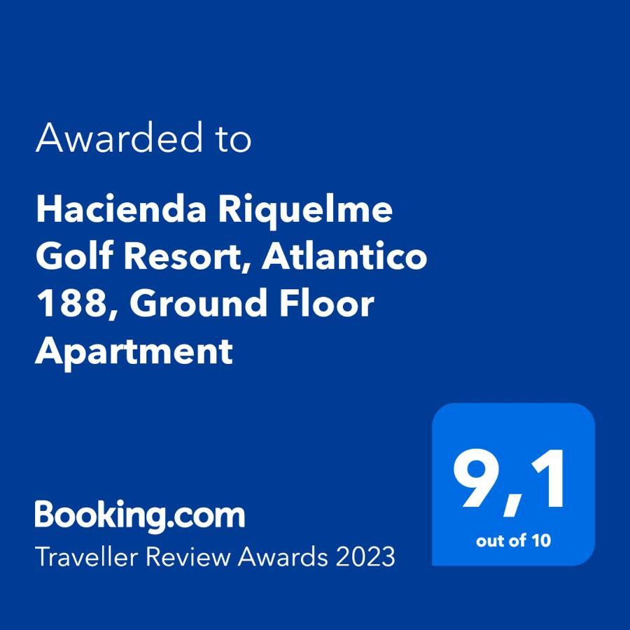 Hacienda Riquelme Golf Resort, Atlantico 188, Ground Floor Apartment Сусина Екстериор снимка